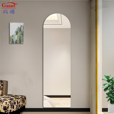 Modern Wall Mirror with Unbreakable Glass Fashion Home Decorative Bath Mounted Mirror