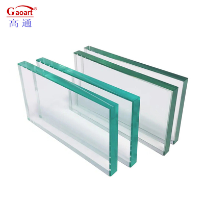 Smooth Glass Texture Thick Transparent Window for Building Unbreakable Tempered Glass
