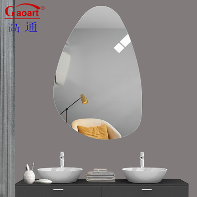Modern Wall Mirror for Morden Style Bathroom Full Glass Make Up Home Decorative Sticker