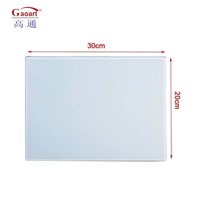 All-Season Top Fashion Toughened Glass Tempered Square Round Unbreakable Custom Cutting Board for Home and Kitchen