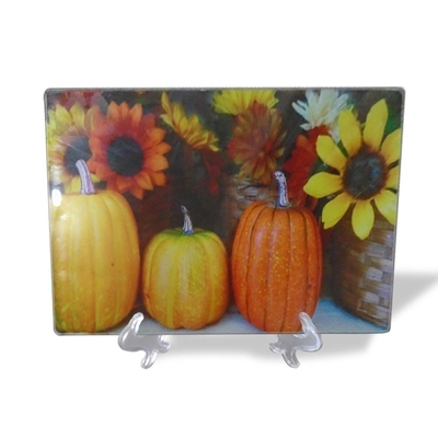Square Tempered Cutting Board for Glass Dining Table All-Season Kitchen Tool Placemat