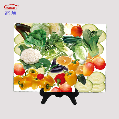 Customized Color 4mm Unbreakable Square Serving Tray Placemat for Glass Dining Table