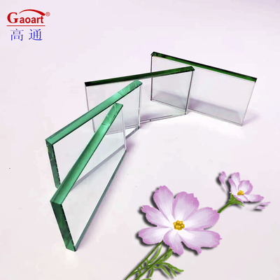 Solid Structure Hotel Customziation Beveled 0.4Cm Tablet Tempered Reflective Glass