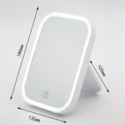 LED Handheld Compact Pocket Cosmetic Make-Up Mirror for Design and Everyday Occasions
