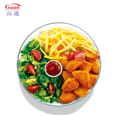 Glass Cutting Board With Handle for Customized Color and Smooth Surface Chopping Tempered