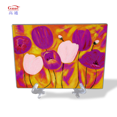 Custom Tempered Clear Square Kitchen Tool Good Selling Bread Blank Float Cutting Board