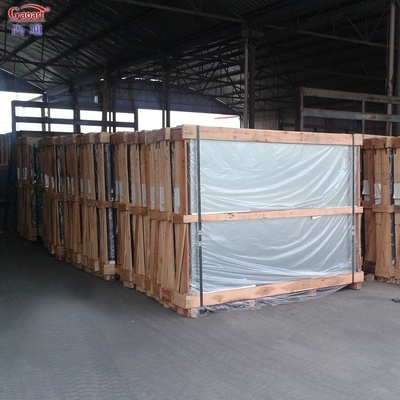 Solid Structure Customised Fire Processed Tempered Reflective Glass for Cabinet Tablet