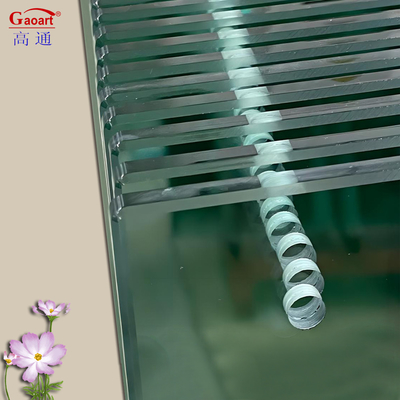 Small Round Shower Room Flat Tempered Glass with Unbreakable Feature and 6mm Thickness