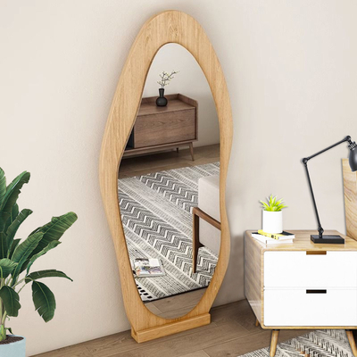 Contemporary Design Style Silver Dressing Room Entrance Mirror for Luxury Home Decor