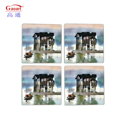 ALL-Season Custom Shape Kitchen Cutting Board With Smooth Surface Wine Glass Coaster