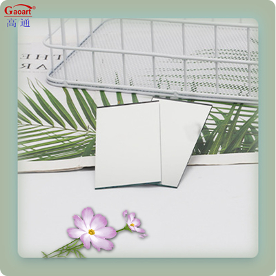 Frameless Square Small Decor Inflatable Ball Wall Mirror for Modern Bathroom Decoration