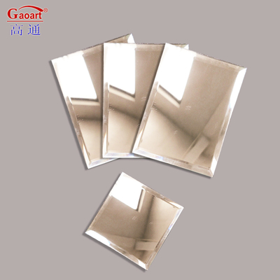 Wall Mirror Without Frame Large Full Length Adhesive Wavy Bedroom Mirror for Everyday