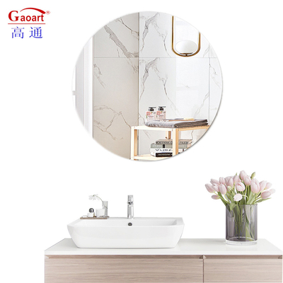 Modern Style Vanity Frameless Glass Large Bath Wall Mirror for Living Room Decoration