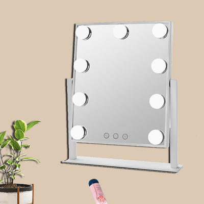Extra LOGO Yes Top Fashion Light Bulb Led In Chrome Home Decor Makeup Vanity With Hollywood Mirror