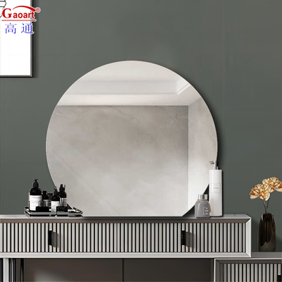Small Decorative Cheval Mirror for Round Salon Safety Square Arch in Modern Style