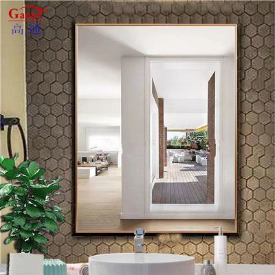 Art Deco Design Style Rectangular Full Length Wall Mirror for Bedroom Decoration