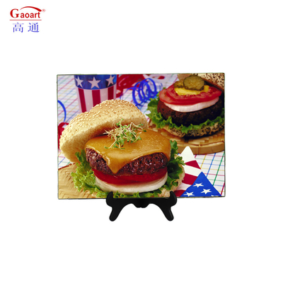 Customized Logo Acceptable Tempered Square Chopping Cutting Board for Home and Kitchen