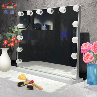 Full Body Hollywood Chorome LED Cosmetic Mirror for Makeup Processing Customization