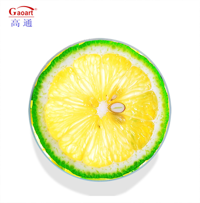 Round Customized Color Tempered Glass Serving Tray Cutting Board for Home and Kitchen