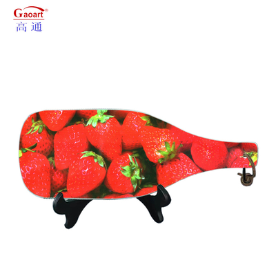 Customized Size Vegetable Chopping Blocks Unbreakable Toughened Serving Tray Placemat