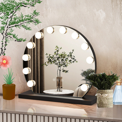Extra LOGO Yes Custom Chrome LED Light Bulb Hollywood Mirror for Fashionable Vanity