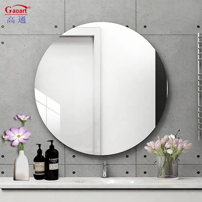 Home Decor Top Fashion Glass Round Wall Mirror for Bathroom Decoration and Durability