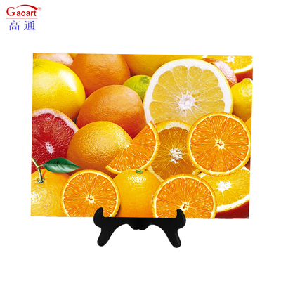Sustainable Classic Design 6mm Custom Vegetable Tempered Glass Cutting Board with Handle