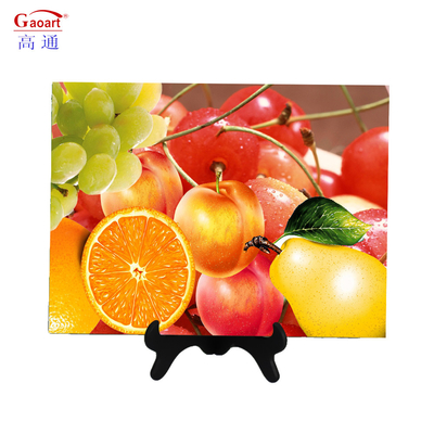 Sustainable Classic Design 6mm Custom Vegetable Tempered Glass Cutting Board with Handle