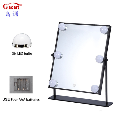 Processing customization Yes Full Wall Light Bulb Makeup Mirror for Hair Salon Vanity
