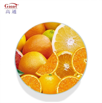Serve in Style with White Vegetable Kitchen Tempered Glass Cutting Board With Handle