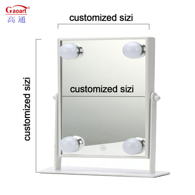 Hollywood Style LED Vanity Mirror with Large Custom Big Fill Body Makeup and Extra LOGO