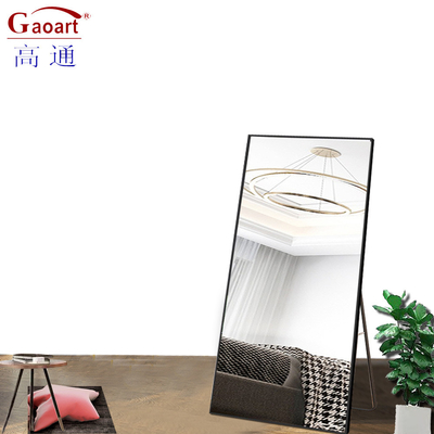 Length Led Beveled Floor Mirror in Modern Style for Hallway Beauty Salon and Bathroom