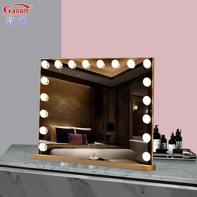 12pcs LED Lights Makeup Cosmetic Mirror with Ample Lighting and Customer Logo