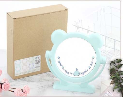 Customizable Circle Pocket Makeup Square Dressing Mirror for Home Decor