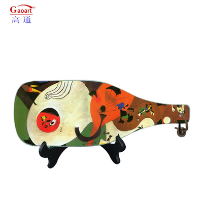 Customized Round Unbreakable Clear 6Mm Square Cheese Glass Cutting Board For Kitchen