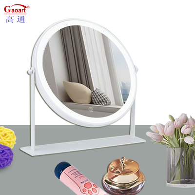Metal Glass Mirror LED Custom Makeup Vanity Compact Ideal for Everyday and Home Decor