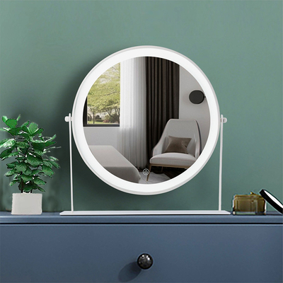 Metal Glass Mirror LED Custom Makeup Vanity Compact Ideal for Everyday and Home Decor