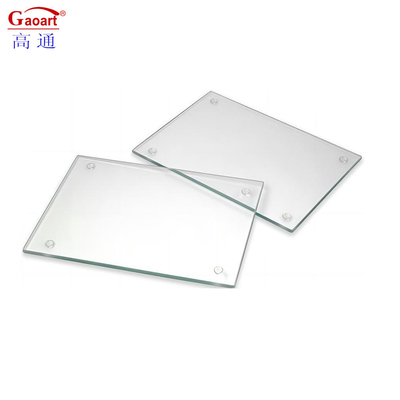 Good Selling Custom Size Cheese Tempered Glass Cutting Board with Unbreakable Design