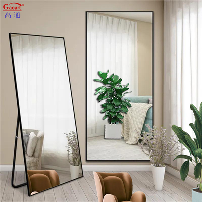 Contemporary Square Mirror for Modern Living Room Bathroom or Hair Salon Wall Hanging
