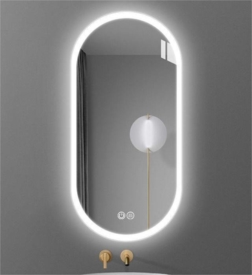 Glass Mirror Illuminated Full Length Home Decor for Smart Fitness Bathroom Salon