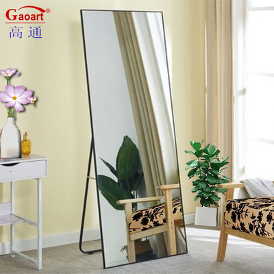 Aluninium Alloy Frame Material Large Bathroom Salon Full Body Length Mirror for Home Decor