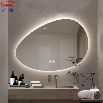 Genuine Glass Mirror Full Length Backlit Wall Hanging With LED Light for Everyday