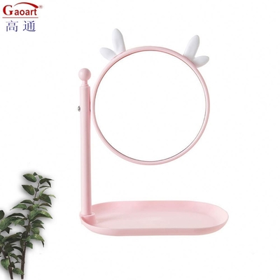 Everyday Fashion Morden Style Pocket Mini Lady Dressing Heart Shaped Makeup Mirror