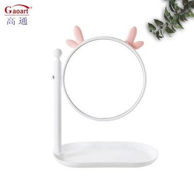 Everyday Fashion Morden Style Pocket Mini Lady Dressing Heart Shaped Makeup Mirror