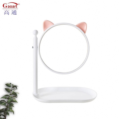 Everyday Fashion Morden Style Pocket Mini Lady Dressing Heart Shaped Makeup Mirror
