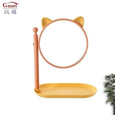 Everyday Fashion Morden Style Pocket Mini Lady Dressing Heart Shaped Makeup Mirror