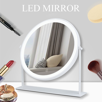 Adjustable Light Lady Dressing Cute Make Up Mirror Morden Style Custom Cosmetic