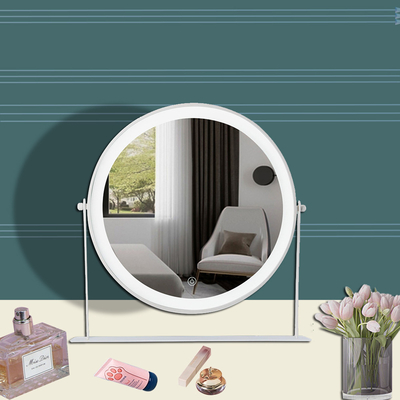 Adjustable Light Lady Dressing Cute Make Up Mirror Morden Style Custom Cosmetic
