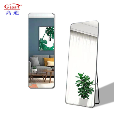 Craft Art Room Glass Mirror Dance Floor for Full Body Standing in Genuine Home Design