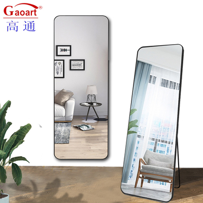 Craft Art Room Glass Mirror Dance Floor for Full Body Standing in Genuine Home Design